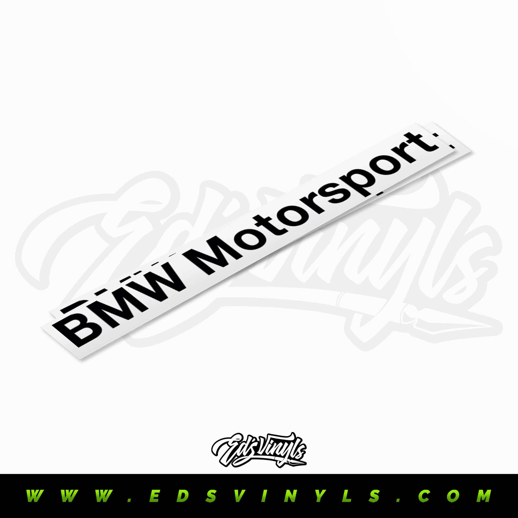 Bmw motorsport - Edsvinyls