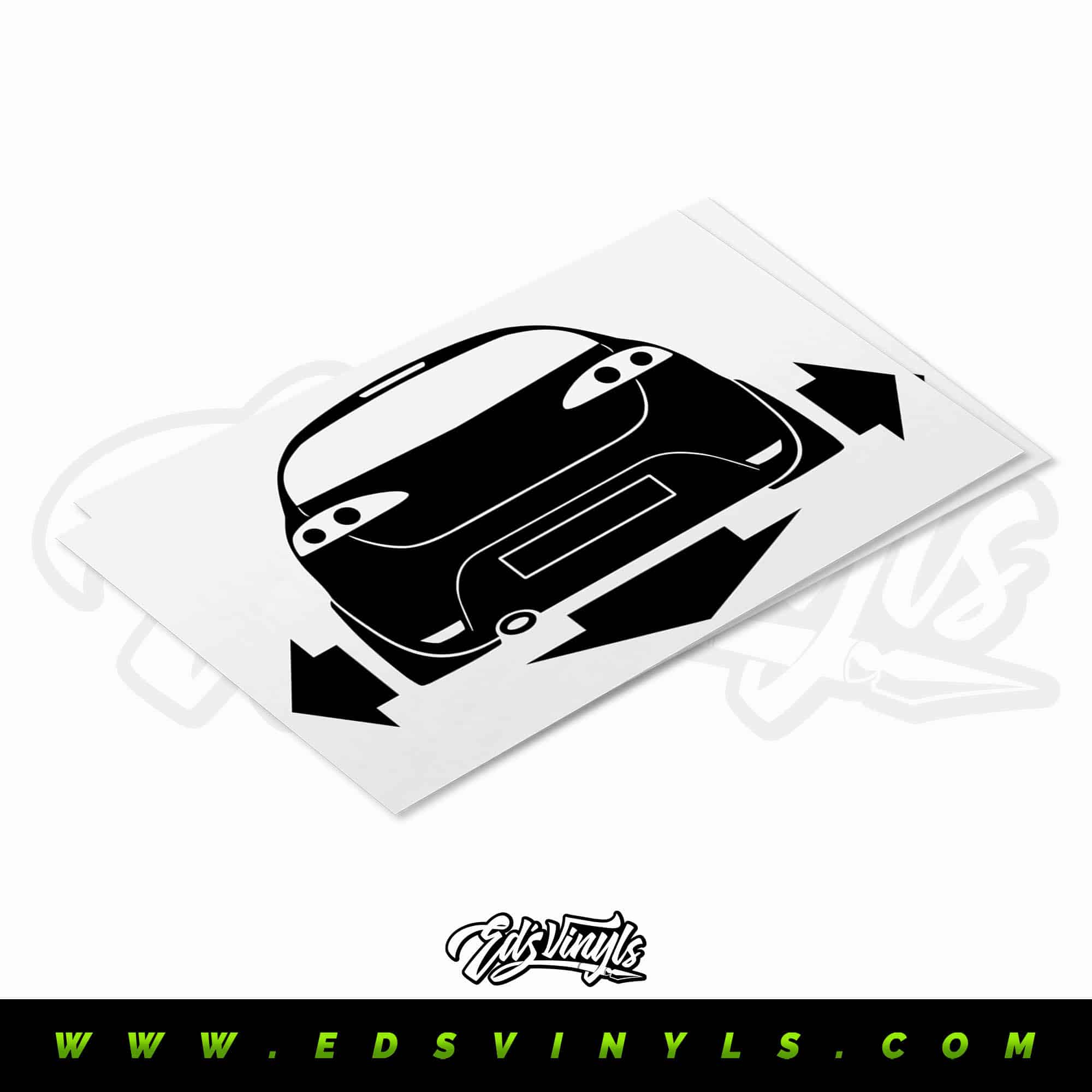 Silueta trasera SEAT Leon MK3 - Edsvinyls