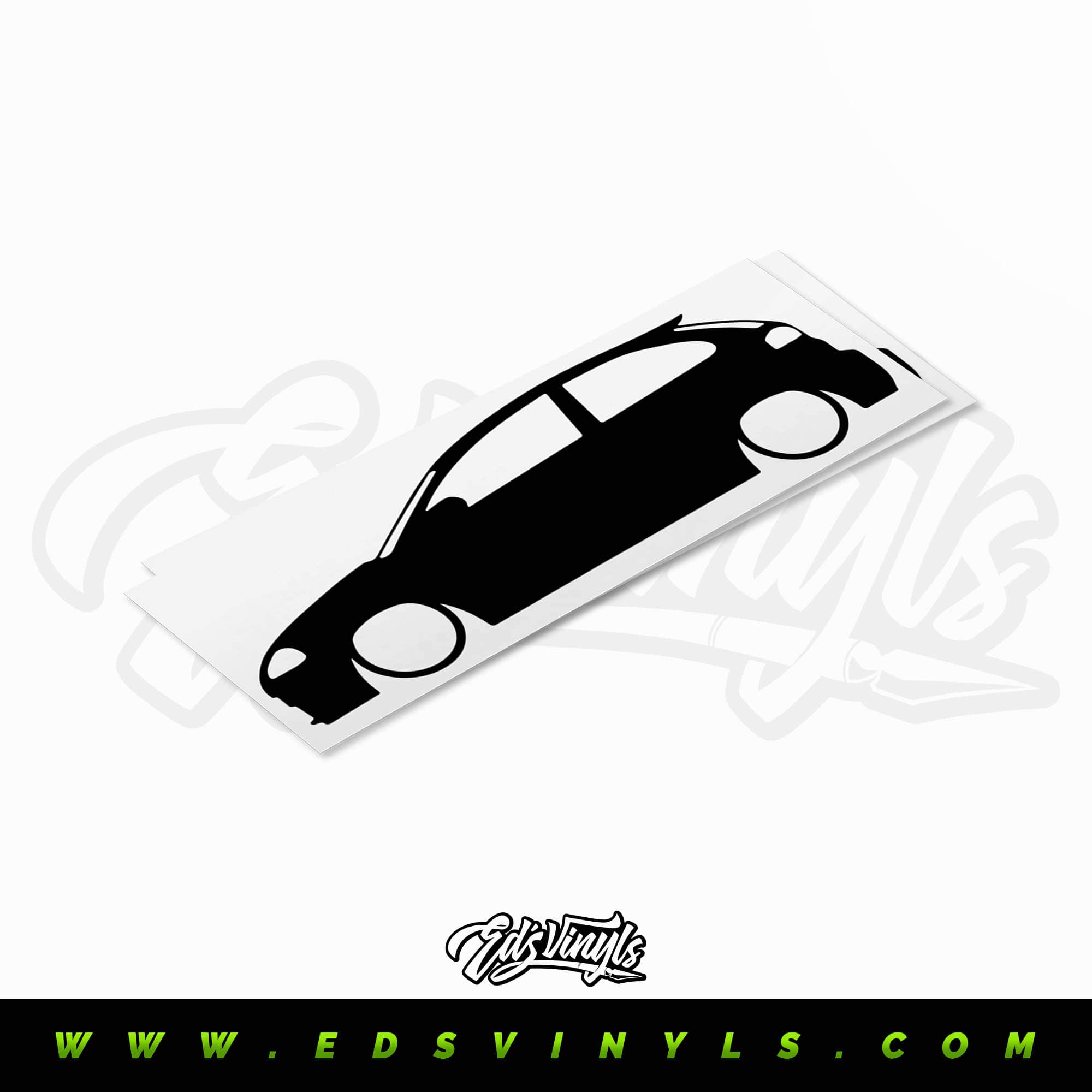 Silueta trasera SEAT Ibiza 6L - Edsvinyls