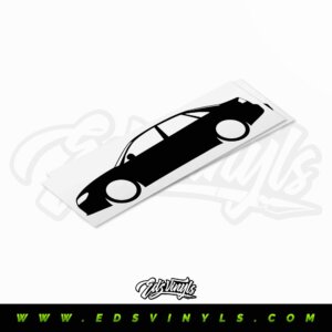 Silueta trasera SEAT Leon MK3 - Edsvinyls